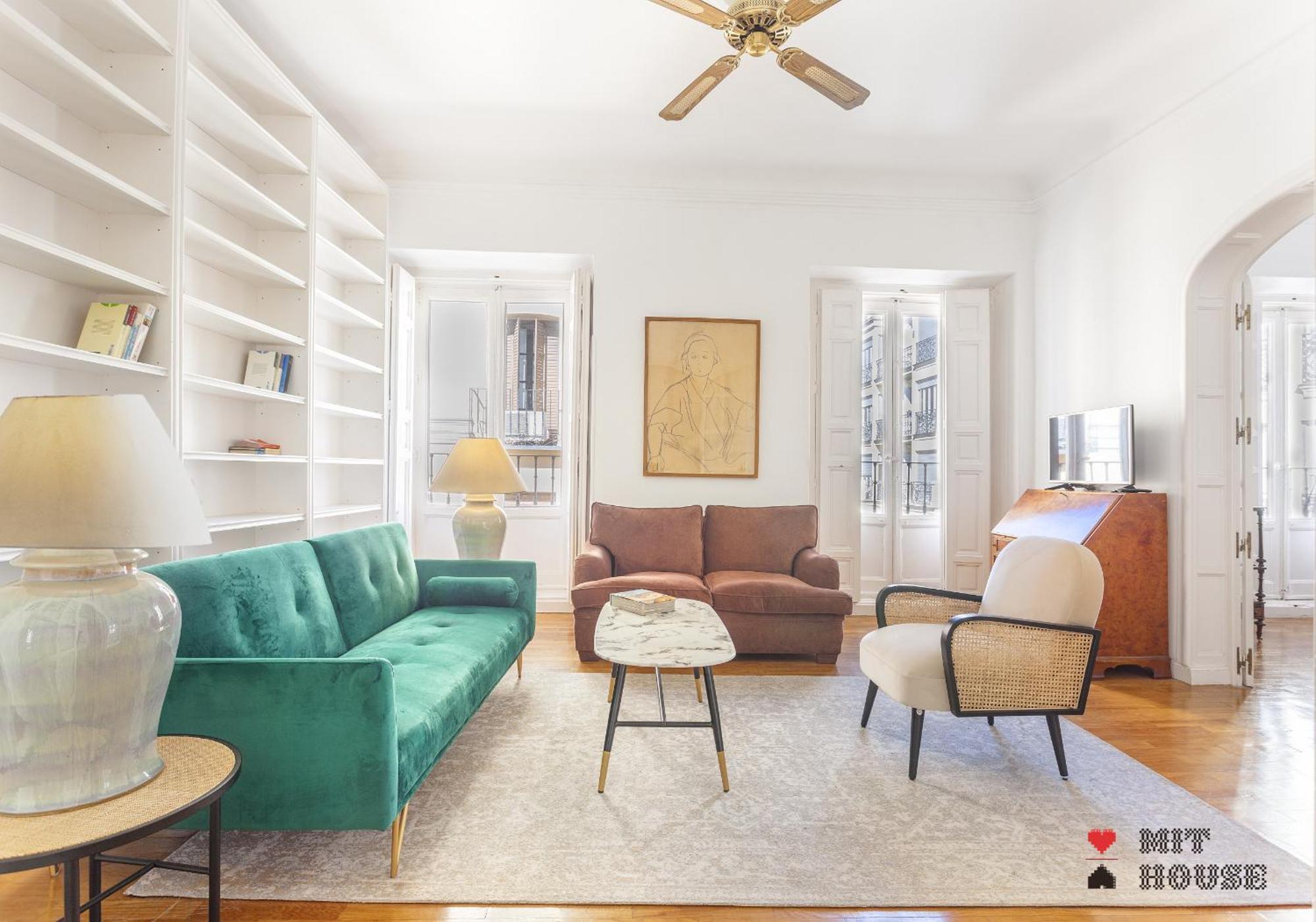 Apartamento Paseo Del Prado II En Madrid Exterior foto